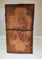 Carnet en cuir symbole Trisquel 22,5x12,5cm