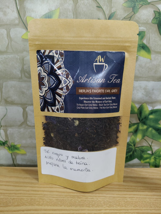 Thé noir Earl Grey à la mauve 50 g