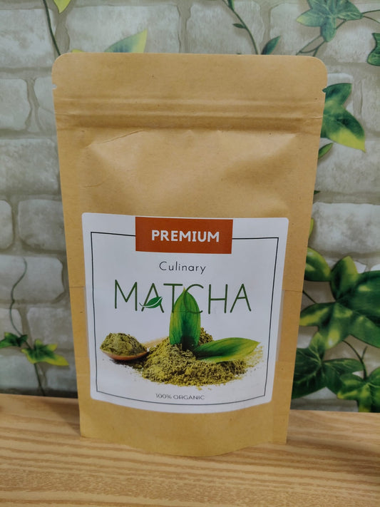 Thé Matcha culinaire biologique de qualité supérieure 50 g
