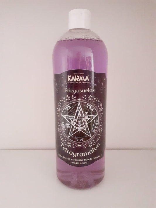 Friegasuelos Tetragramaton 1 litro (para destruir cualquier tipo de brujería o magia negra)