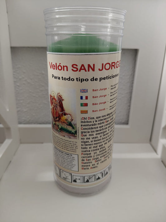 Velón San Jorge abrecaminos