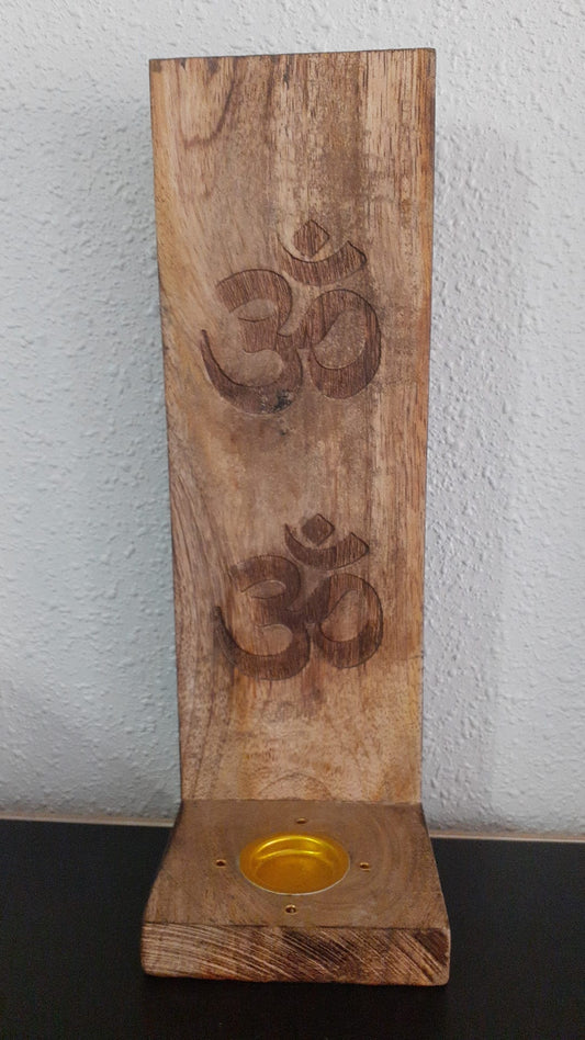 Brûleur à bois gravé Om