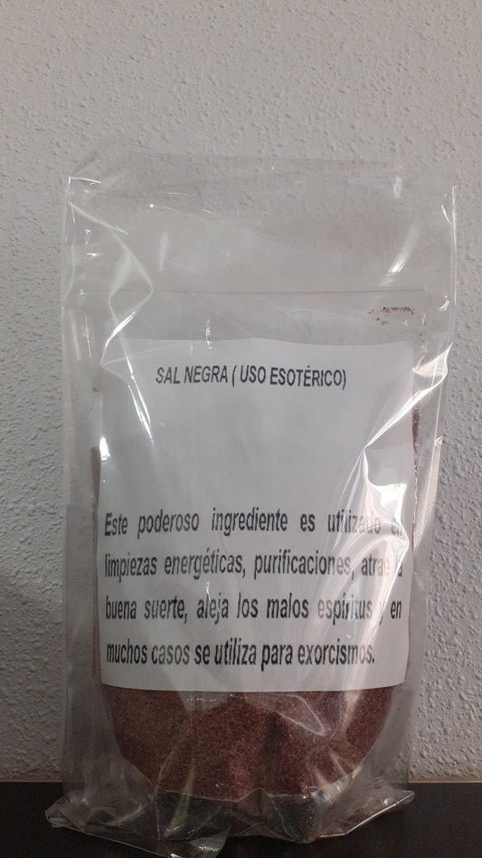 Sal negra uso esotérico 500grs