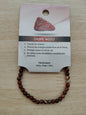 Bracelet élastique pierre naturelle Jaspe Rouge 4mm