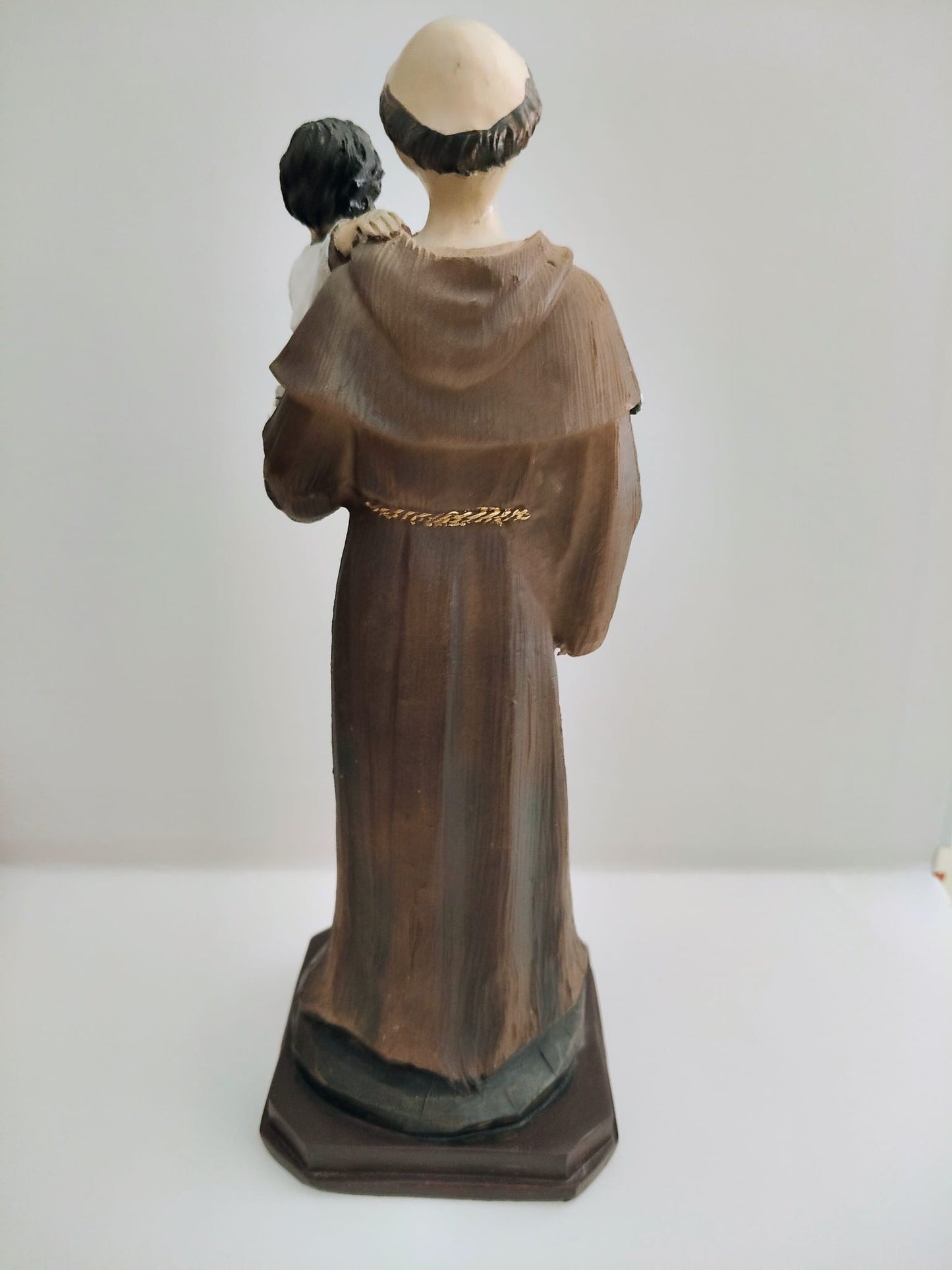 Figura de resina San Antonio 21x8x8 cm