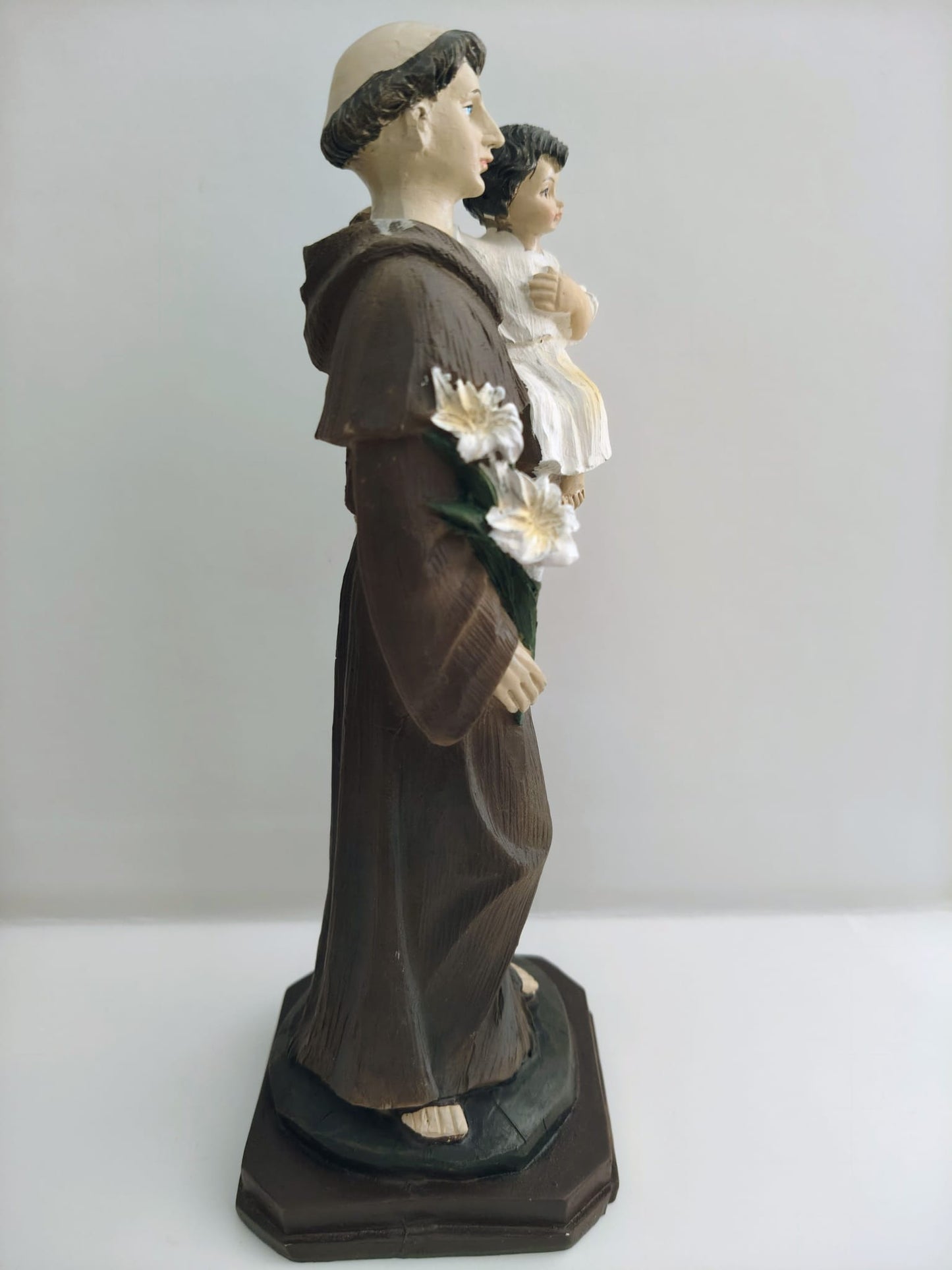 Figura de resina San Antonio 21x8x8 cm