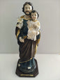 Figura de resina San José 21x8x8 cm