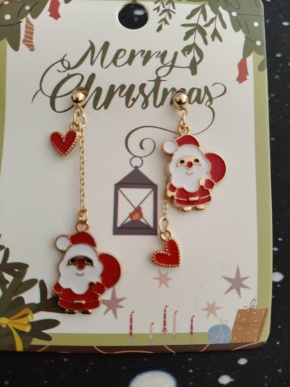 Pendientes navideños - varios modelos