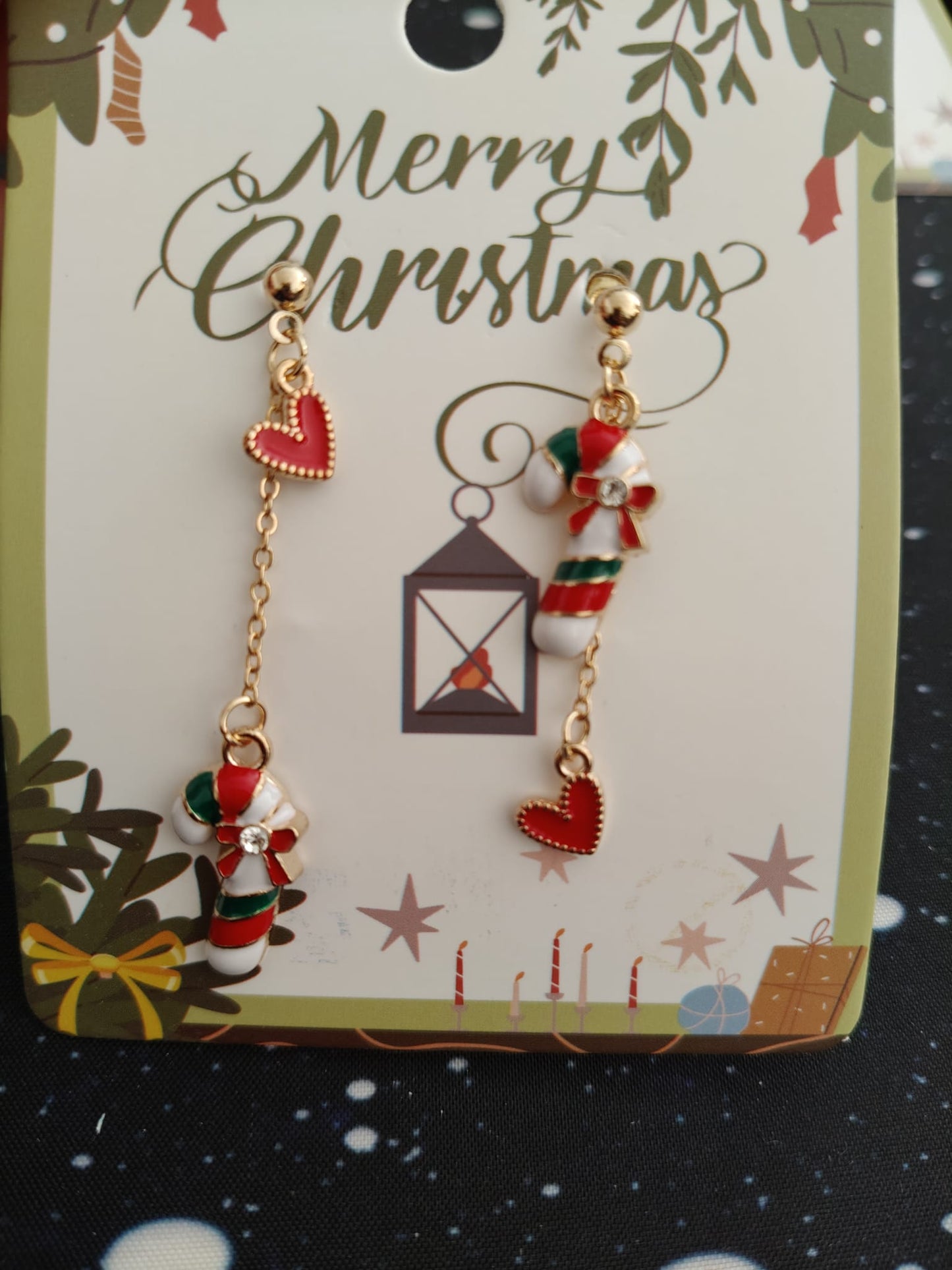 Pendientes navideños - varios modelos