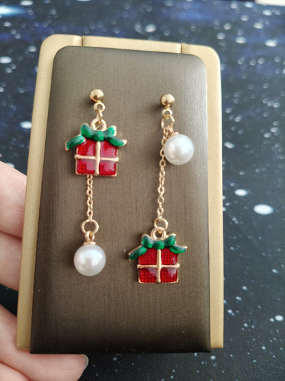Pendientes navideños - varios modelos