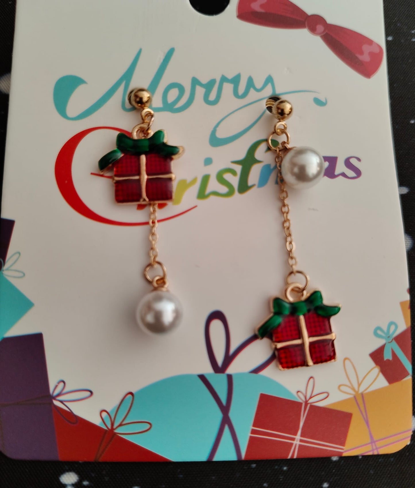 Pendientes navideños - varios modelos