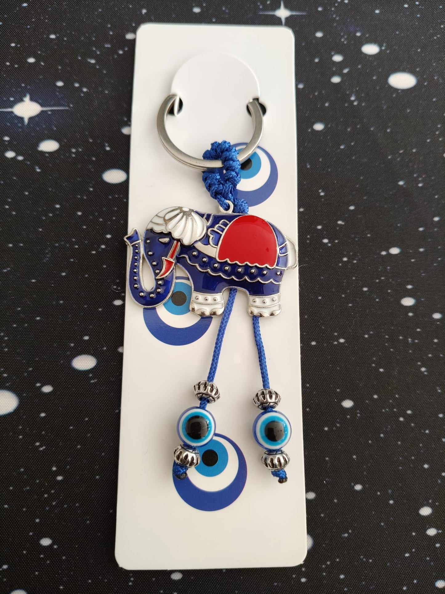 Llavero Elefante con Ojo turco