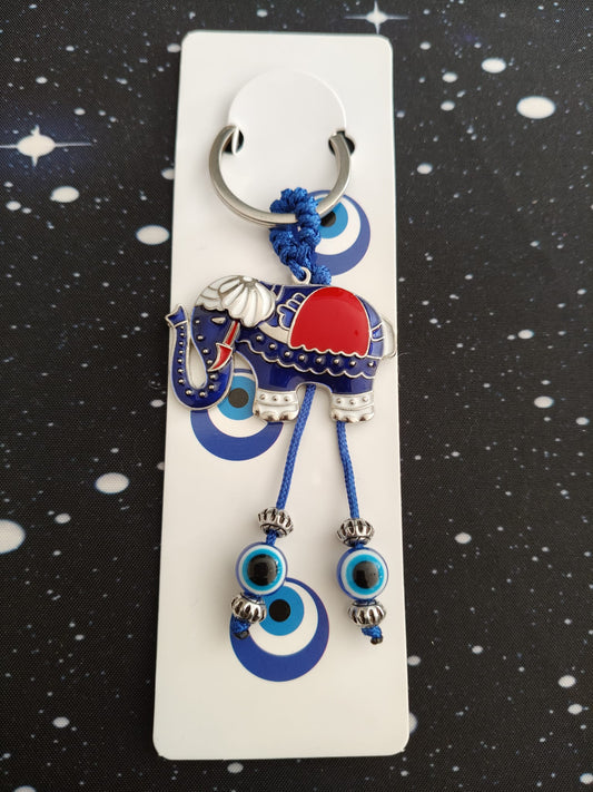 Llavero Elefante con Ojo turco