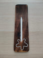 Brûle-encens sculpté 25x7cm