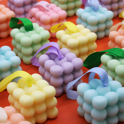 Individual massage soap in a box - Spearmint and eucalyptus