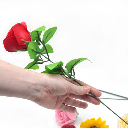 Soap Flower Crafts - Carnations - Lime