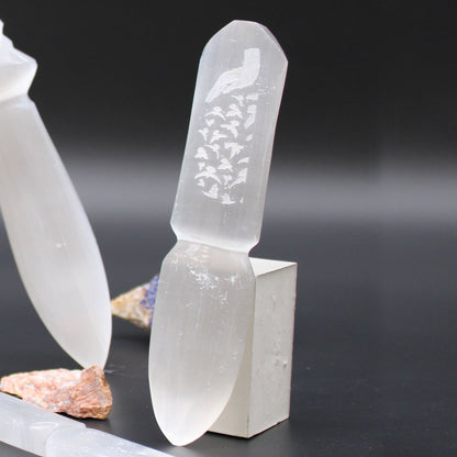Selenite Ritual Knife - Release from Bondage