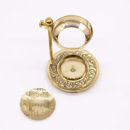 Brass Resin Incense Burner - Adjustable