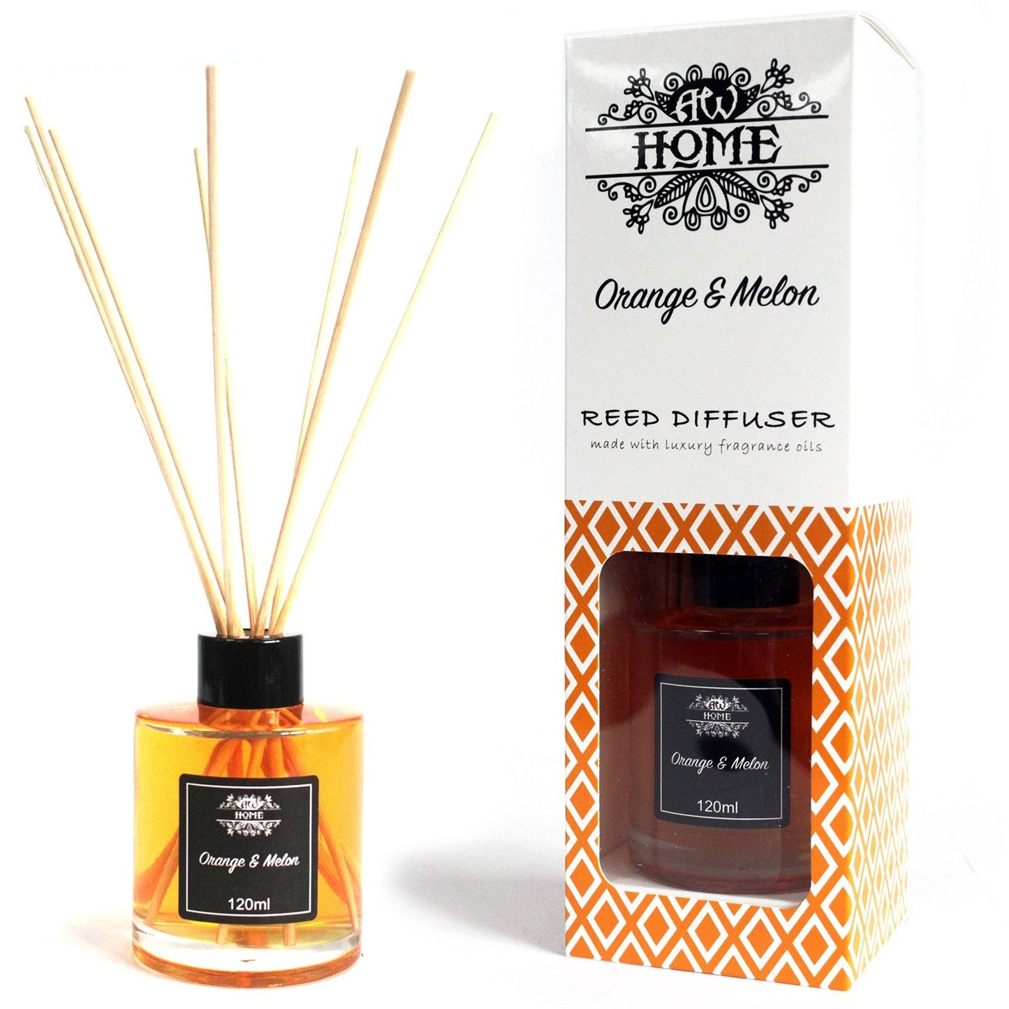 Diffuseur aromatique 120 ml - orange et melon