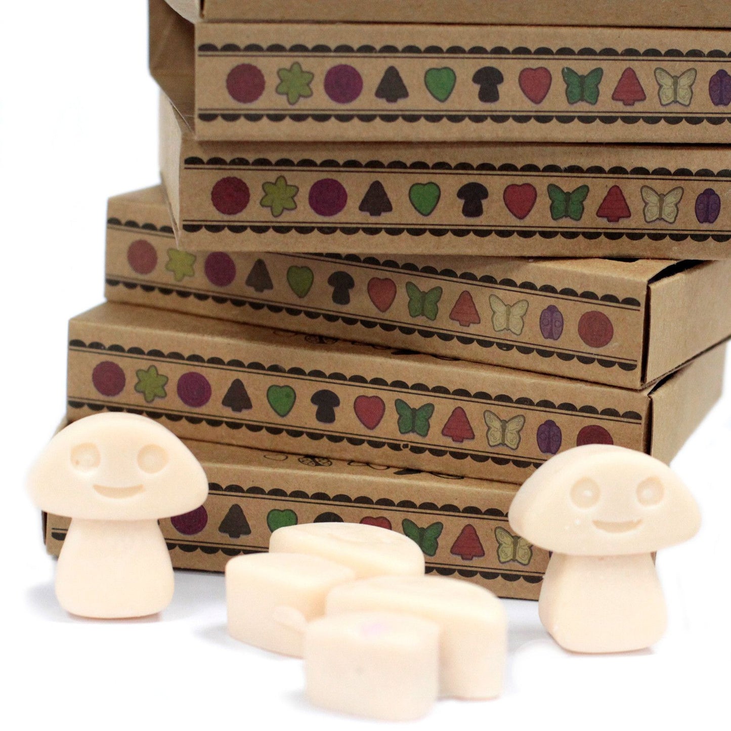 Box of 6 Soy Wax Melts - Nutmeg and Vanilla