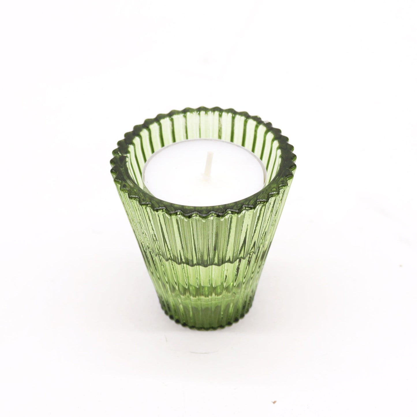Reversible Dinner/Tea Light Holder - Jade Garden