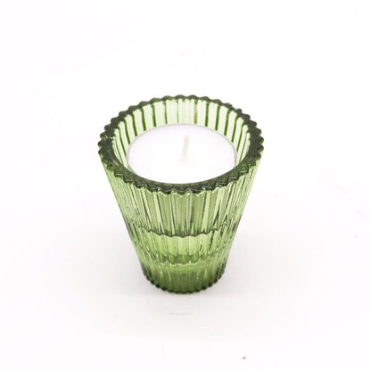 Reversible Dinner/Tea Light Holder - Jade Garden