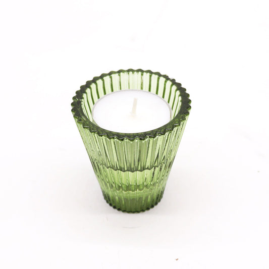 Reversible Dinner/Tea Light Holder - Jade Garden