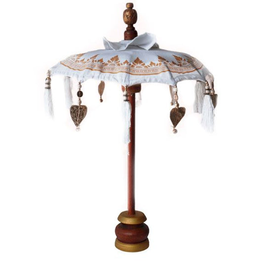 Bali Umbrella Home Decor - Canvas - Gold Decoration - 40cm