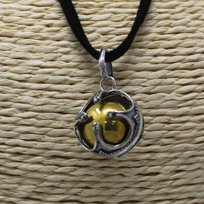 Ange cloche argenté - Prospérité - 16 mm