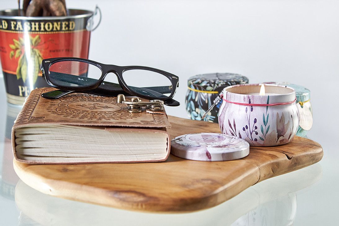 Bougie artistique en étain - Licornes-Pierre de lune