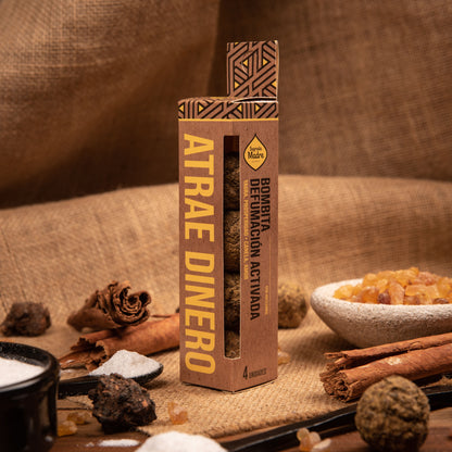 Box of 4 Incense Bulbs Attracts Money