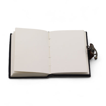 Cuaderno impreso en cuero – Detén el doomscrolling