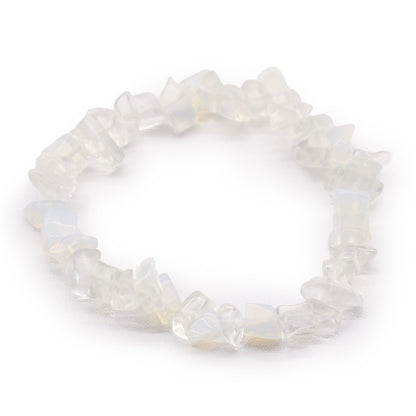Gemstone Fragment Bracelet - Opalite