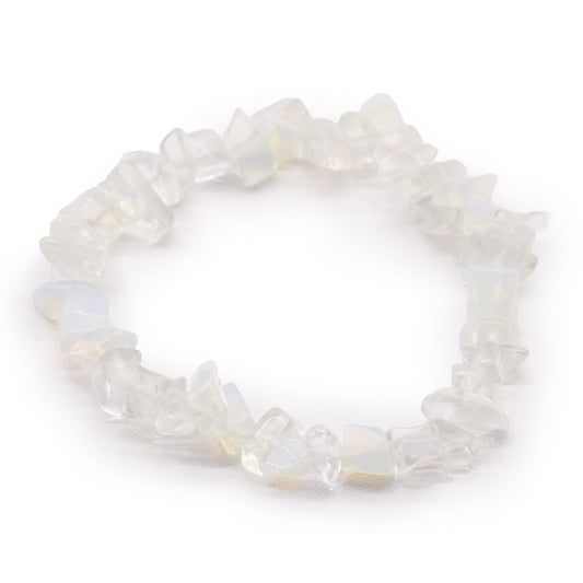 Gemstone Fragment Bracelet - Opalite