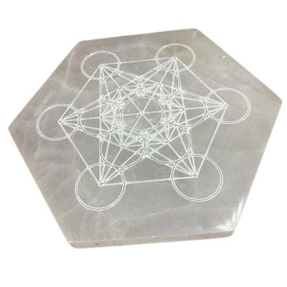 Hexagonal Loading Plate 18cm - Direction and Decision