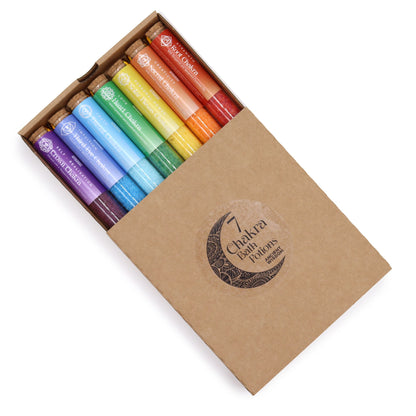 Chakra Bath Salts in Vials - 7 Day Gift Pack