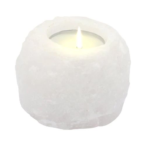 Himalayan salt candle holder 600-800g