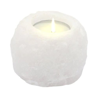 Himalayan salt candle holder 600-800g