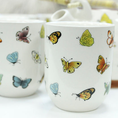 Teapot set - Butterflies