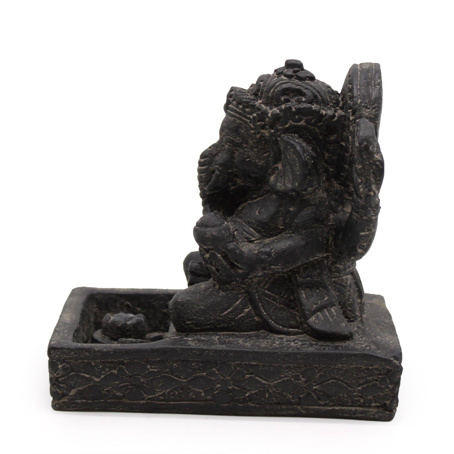 Ganesh Fengshui Incense Burner (Antique Black)