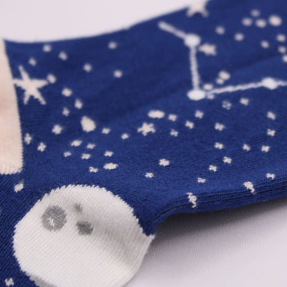 Hop Hare Bamboo Socks (S/M) - Moonwalk