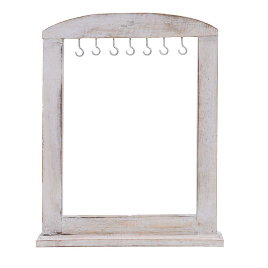 Medium Hanging Bracket - Bleached Wood (40x30 cm)