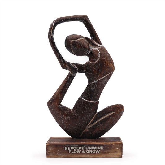 Wooden Woman Yoga - Ancient - Twist Unwind - Flow and Grow