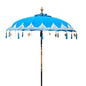Bali Umbrella Home Decor - Cotton - Turquoise Decor - 2m