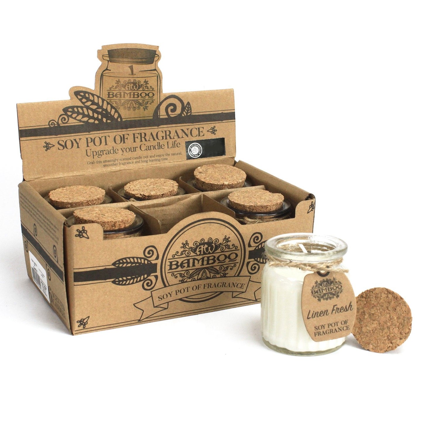 Soy Wax Jar Candle - Fresh Linen