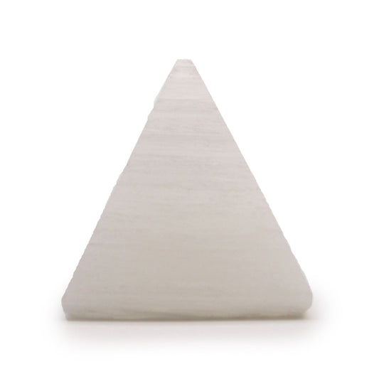 Selenite pyramid - 5 cm
