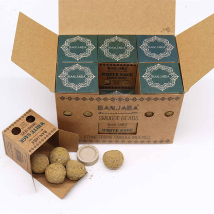 5 bombes de diffusion Banjara - Sauge blanche