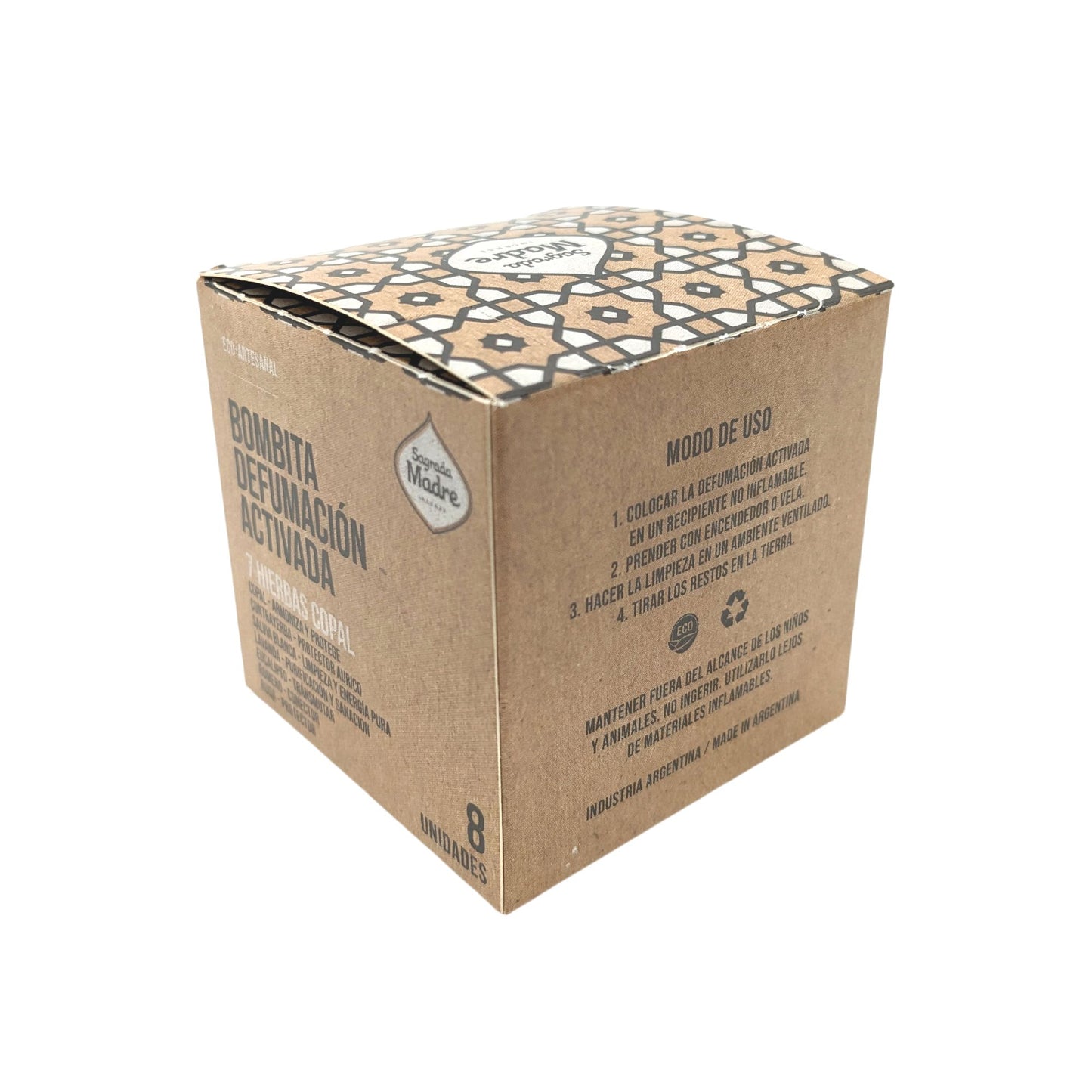 Box of 8 Incense Bombs 7 Herbs + Copal