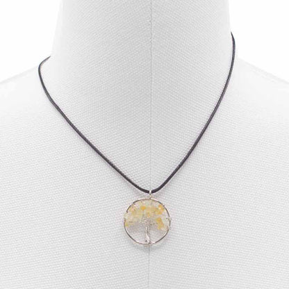 Tree of Life Pendant - Carnelian