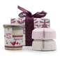 Gift Set: Provence Bath Bombs &amp; Tea and Roses + Moonstone Candle